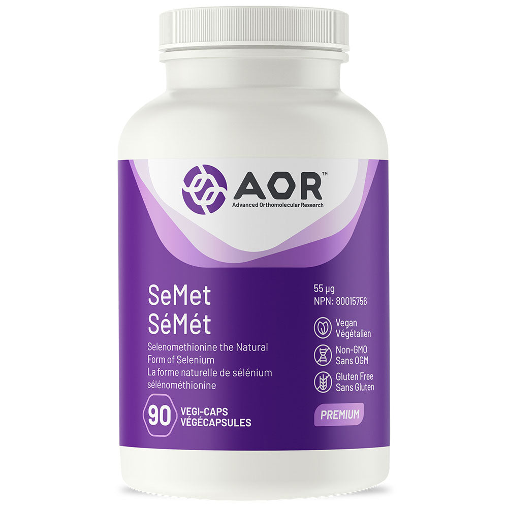 AOR SeMet (55Mcg) (90 VCaps) - Lifestyle Markets